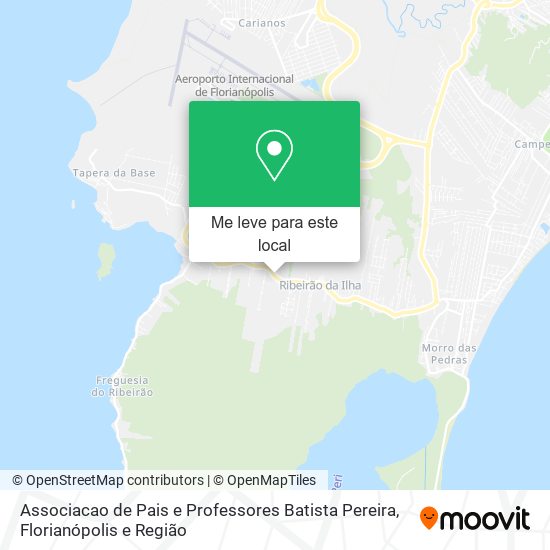 Associacao de Pais e Professores Batista Pereira mapa