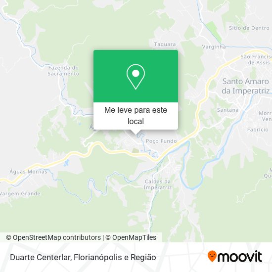 Duarte Centerlar mapa