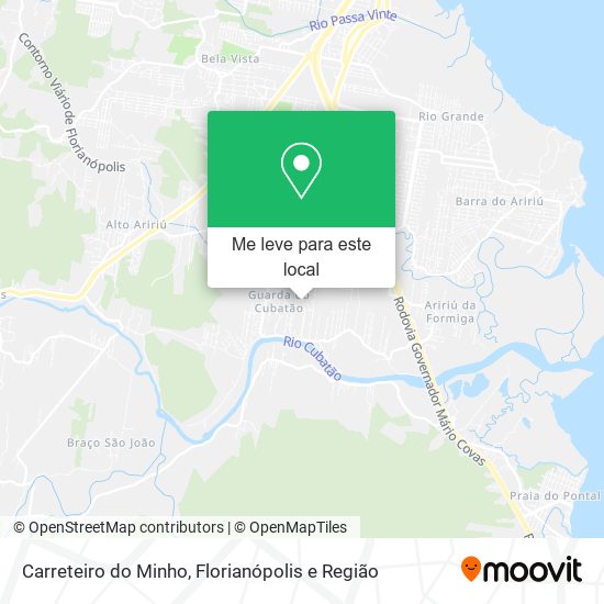 Carreteiro do Minho mapa