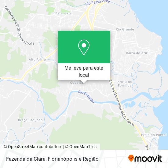 Fazenda da Clara mapa