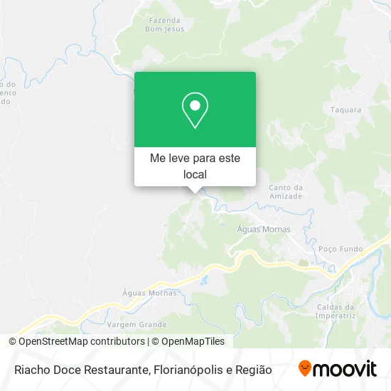Riacho Doce Restaurante mapa
