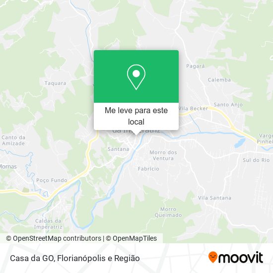 Casa da GO mapa