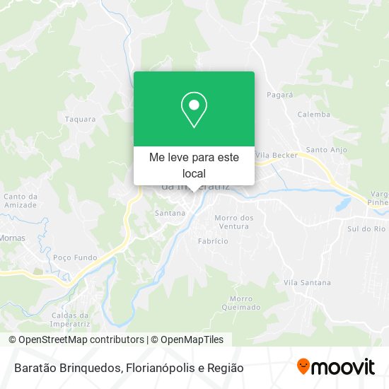 Baratão Brinquedos mapa