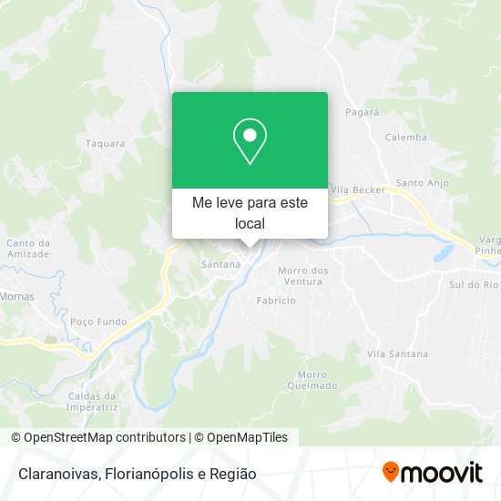Claranoivas mapa