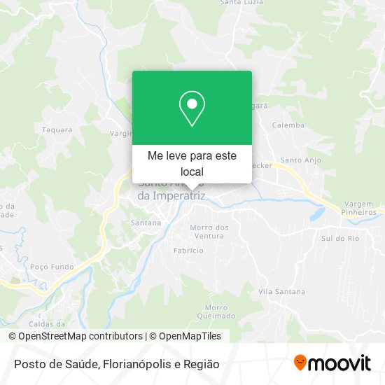Posto de Saúde mapa