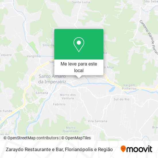 Zaraydo Restaurante e Bar mapa