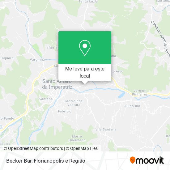 Becker Bar mapa