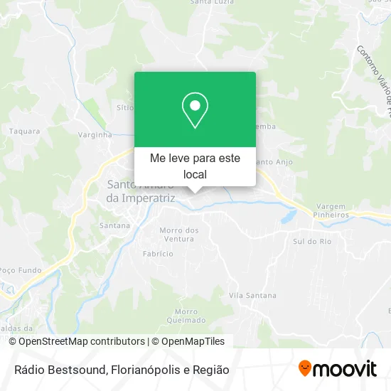 Rádio Bestsound mapa