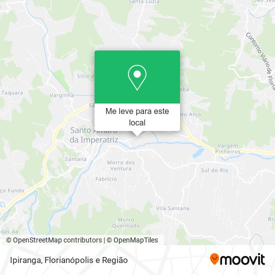 Ipiranga mapa