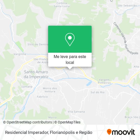 Residencial Imperador mapa