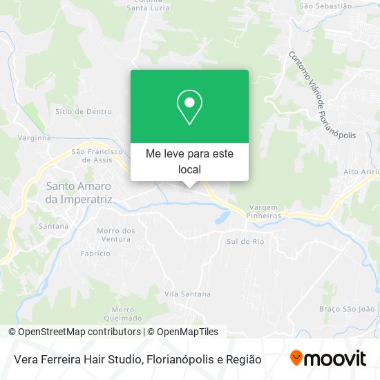 Vera Ferreira Hair Studio mapa