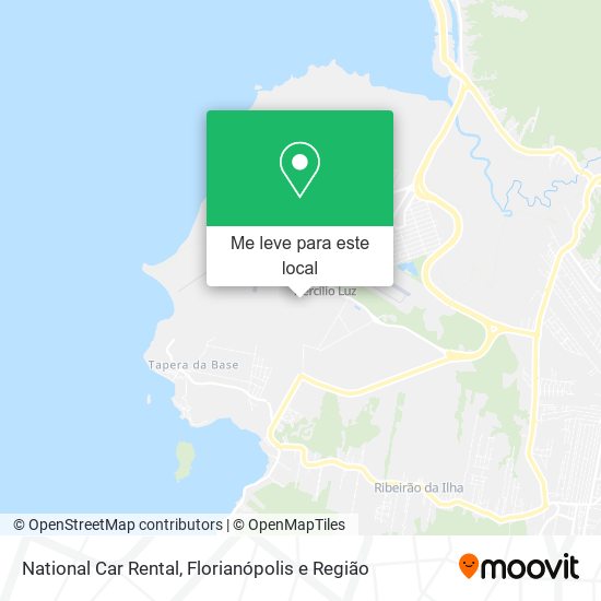 National Car Rental mapa