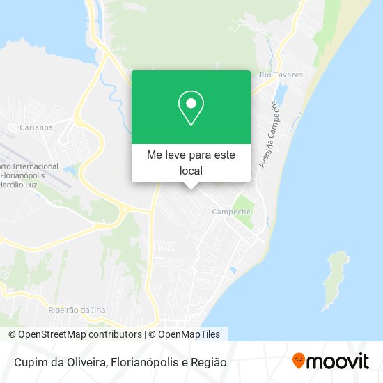 Cupim da Oliveira mapa