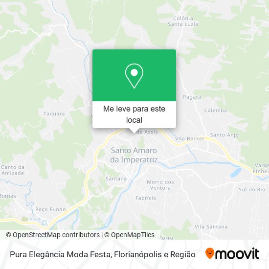 Pura Elegância Moda Festa mapa