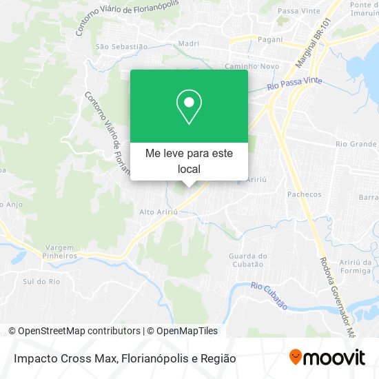 Impacto Cross Max mapa