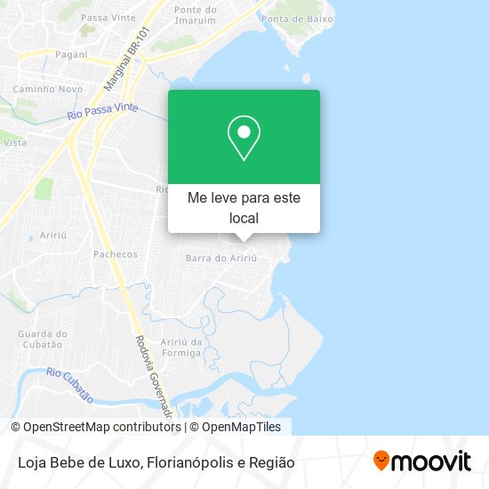 Loja Bebe de Luxo mapa
