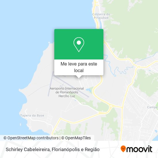 Schirley Cabeleireira mapa