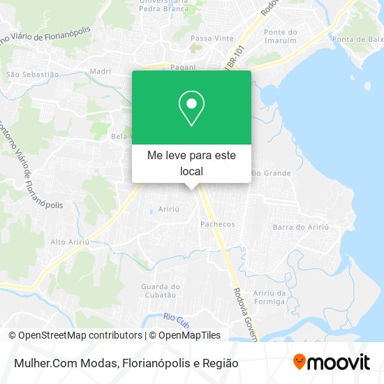Mulher.Com Modas mapa