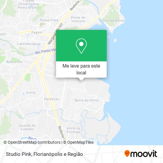 Studio Pink mapa