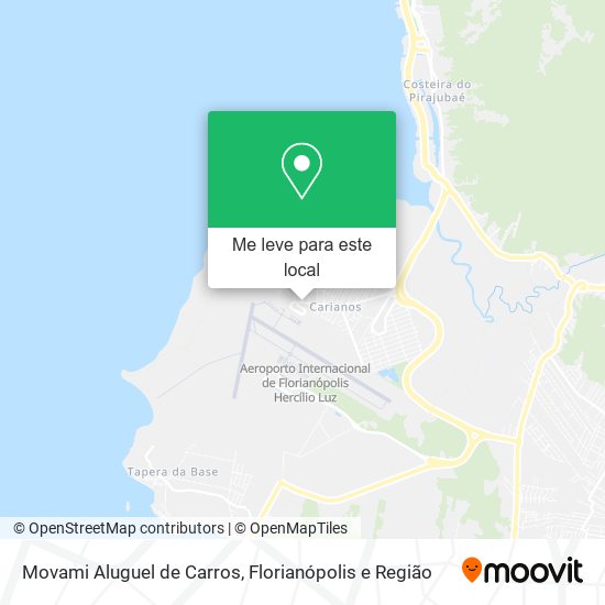 Movami Aluguel de Carros mapa