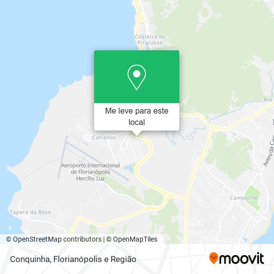 Conquinha mapa