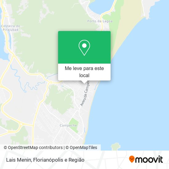 Lais Menin mapa