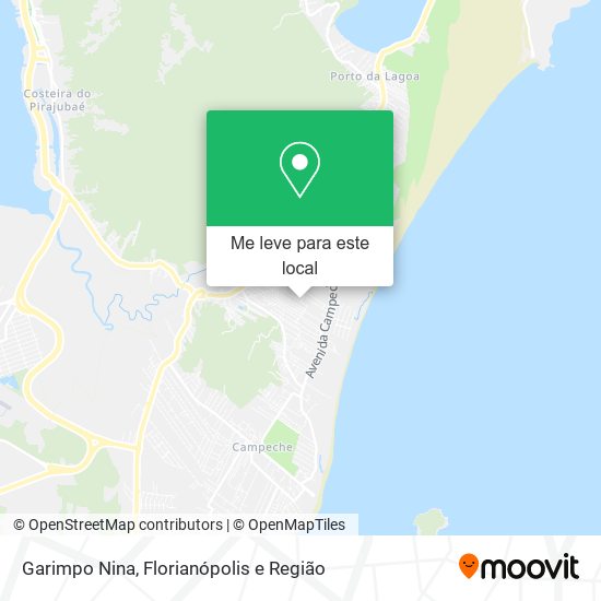 Garimpo Nina mapa