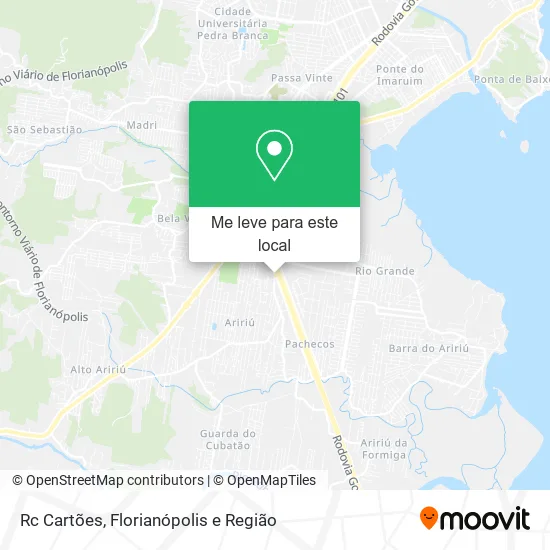 Rc Cartões mapa
