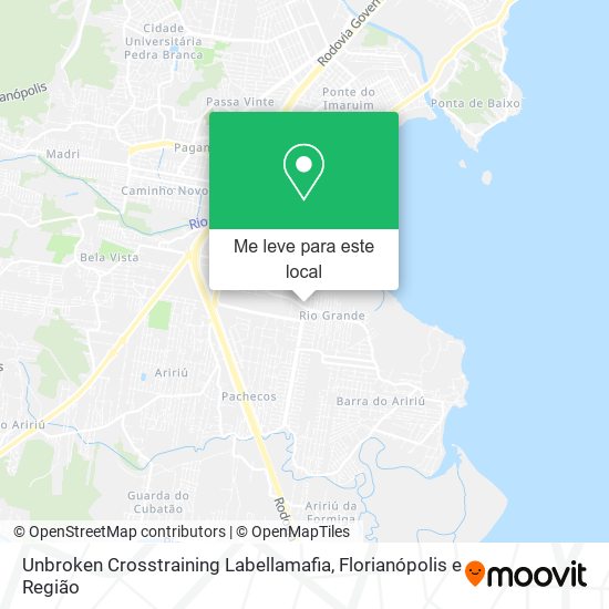Unbroken Crosstraining Labellamafia mapa