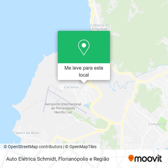Auto Elétrica Schmidt mapa