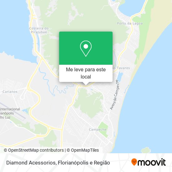 Diamond Acessorios mapa