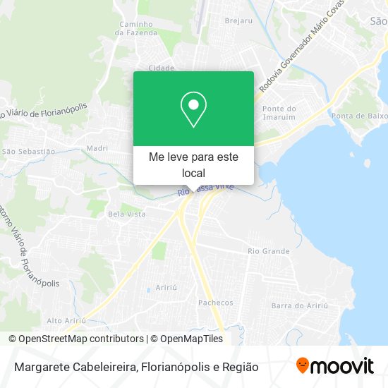 Margarete Cabeleireira mapa