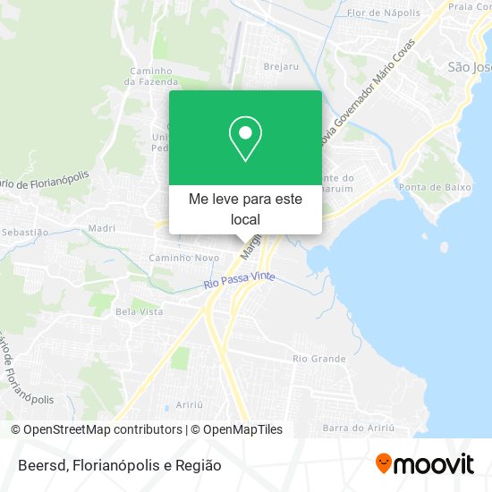 Beersd mapa