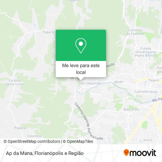 Ap da Mana mapa