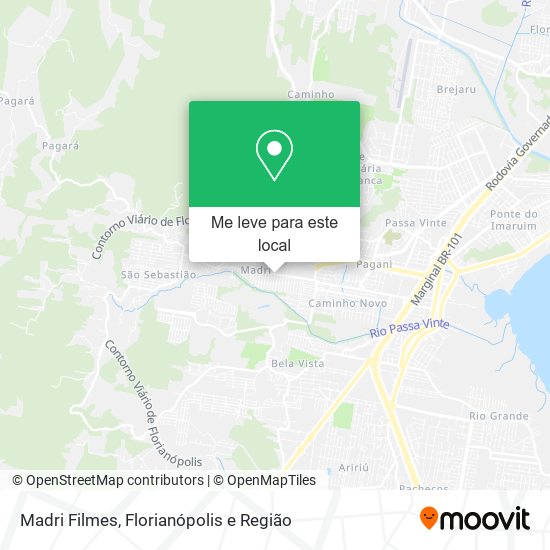 Madri Filmes mapa