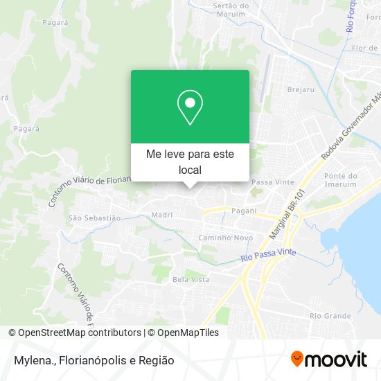Mylena. mapa