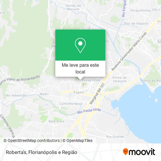 Roberta's mapa