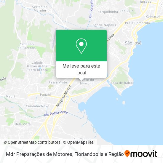 Mdr Preparações de Motores mapa