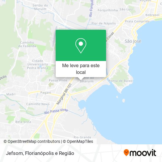 Jefsom mapa