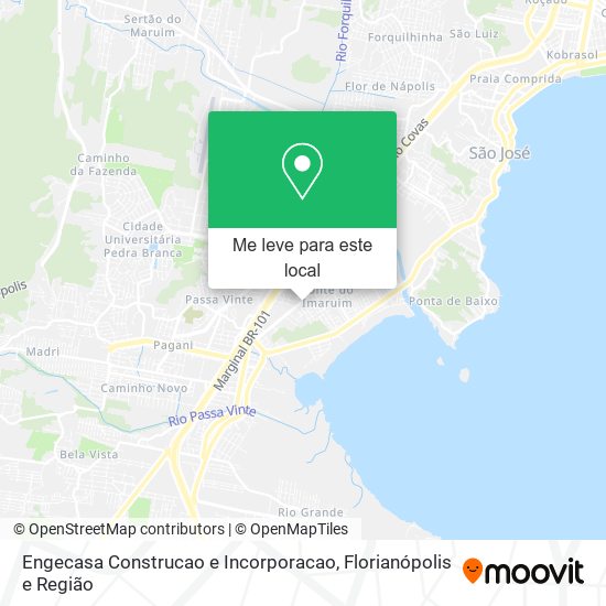 Engecasa Construcao e Incorporacao mapa