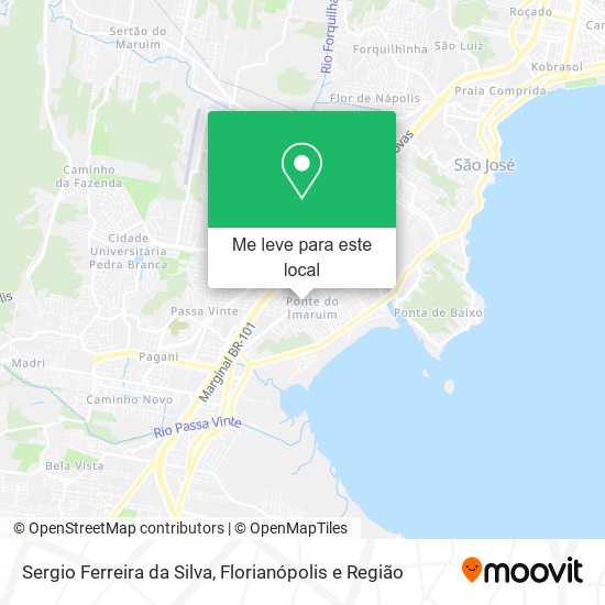 Sergio Ferreira da Silva mapa
