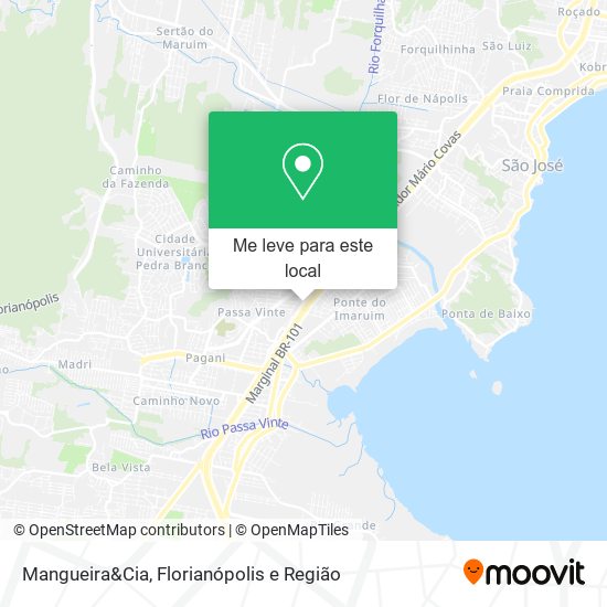 Mangueira&Cia mapa