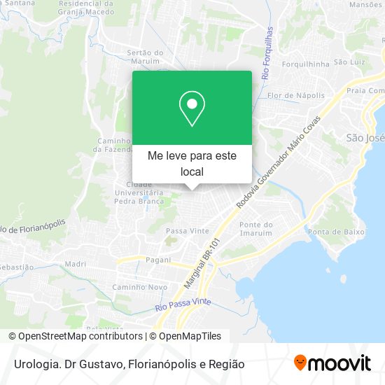 Urologia. Dr Gustavo mapa