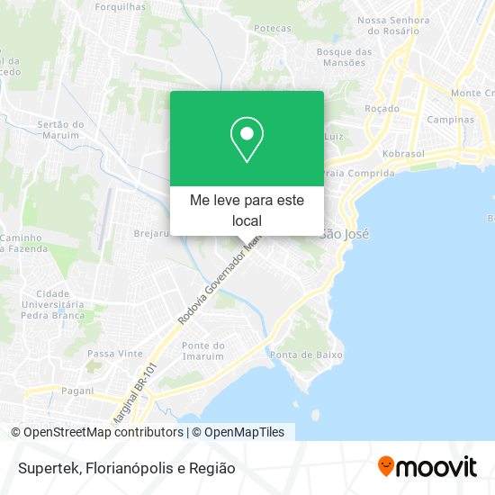 Supertek mapa
