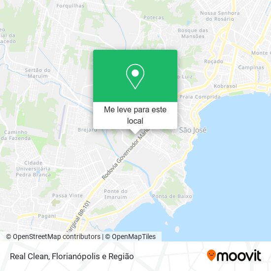 Real Clean mapa