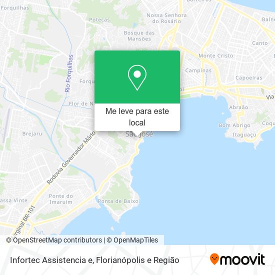 Infortec Assistencia e mapa