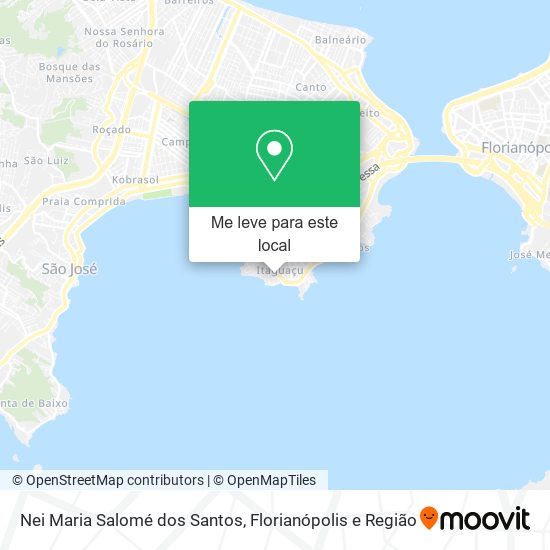 Nei Maria Salomé dos Santos mapa