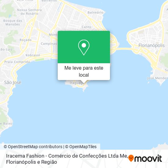 Iracema Fashion - Comércio de Confecções Ltda Me mapa