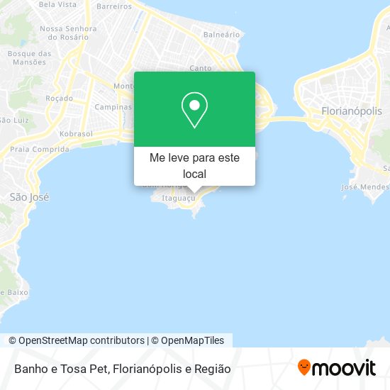 Banho e Tosa Pet mapa