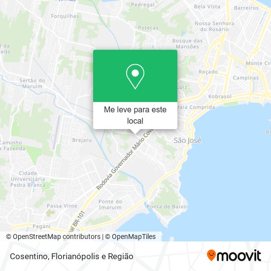 Cosentino mapa